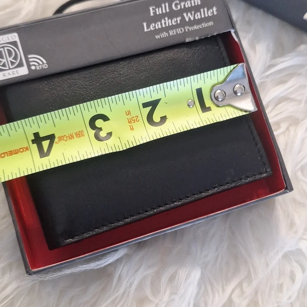 Rugged Rare Full Grain Leather Wallet